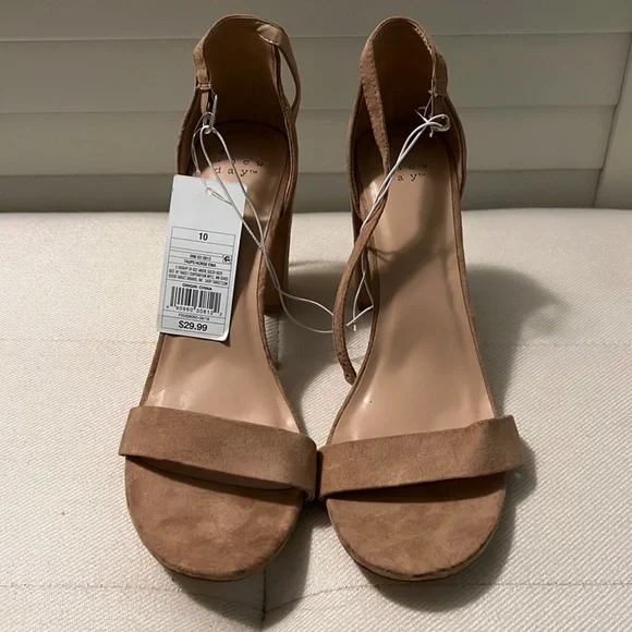 NWT! A New Day Sandal Heels - Picture 2 of 2